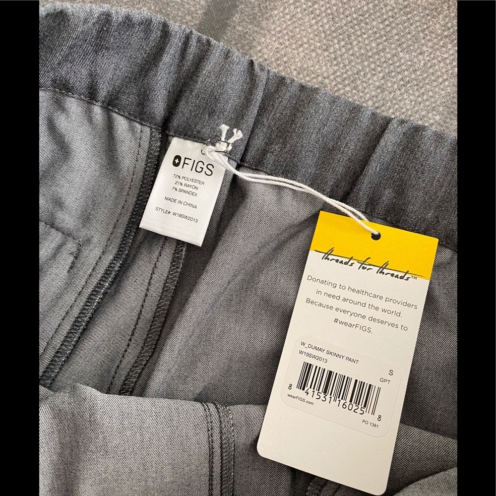 NEW FIGS Dumay Step Hem Skinny Pants - Picture 6 of 6
